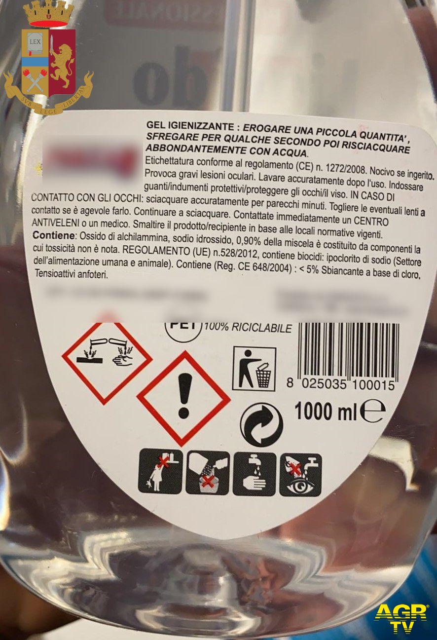 igienizzante spacciato per mani igienizzante spacciato per mani