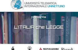 UNINETTUNO lancia l'iniziativa L'Italia che legge insieme alle case editrici Piemme, Sperling & Kupfer, Mondadori Electa e Rizzoli Illustrati