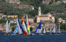 Il lago di Garda, baricentro della vela italiana