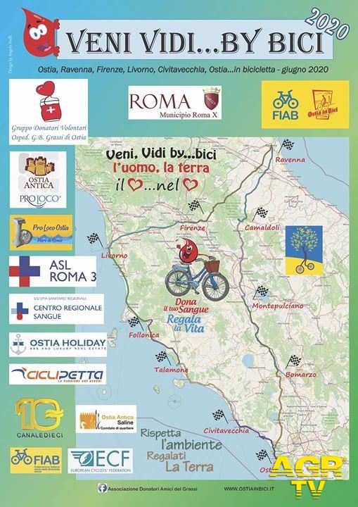 Da Ostia a Ravenna in bici per promuovere il litorale e le donazioni