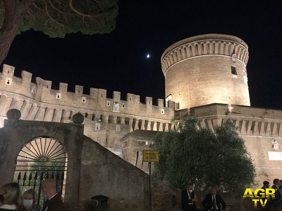 Il Borgo di Ostia Antica risplende di nuova luce - Castello di Giulio II