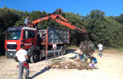 Municipio X, pulizia straordinaria a Castelporziano