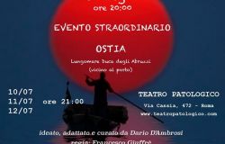 Ulisse sbarca ad Ostia, il teatro Patologico va in spiaggia
