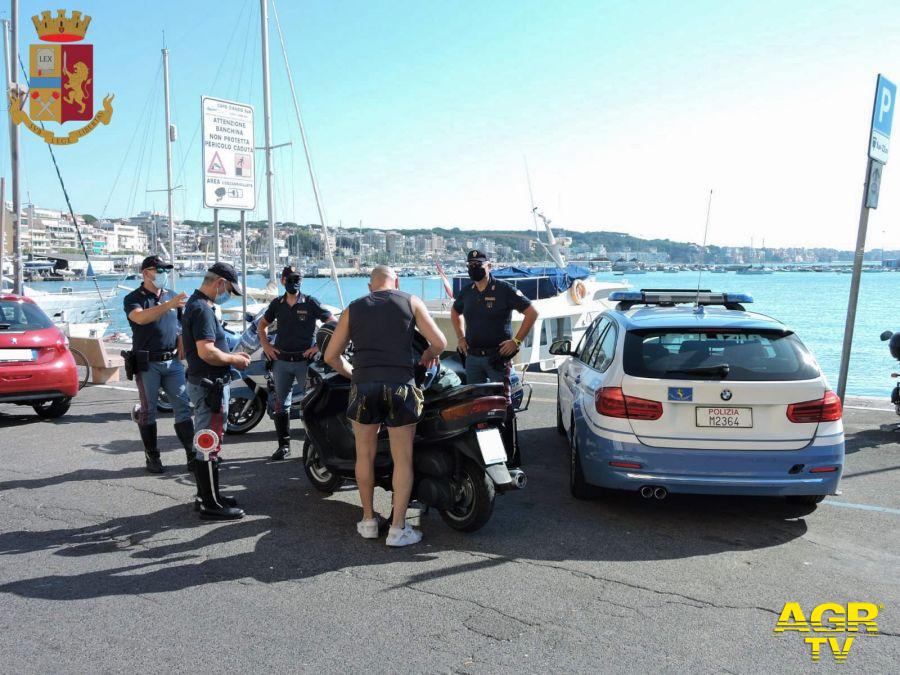 Roma. La Polizia di Stato sulle strade del litorale laziale per contrastare le condotte di guida pericolose.