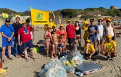 Anzio &Nettuno, pulita la spiaggia della riserva di Tor Caldara