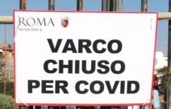 Ostia, varchi chiusi per covid.....solo una misura preventiva