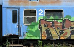 Writers allo scalo ferroviario di Fidene, bloccati dalla polizia e denunciati