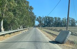 via collettore primario rifiuti lato strada