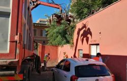 Ostia, rimosso il bivacco di via della Paranzella