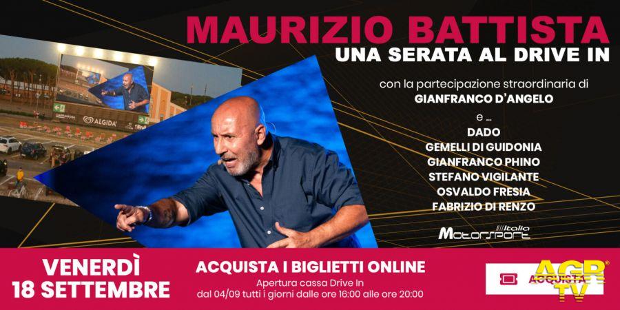 locandina spettacolo Maurizio Battista