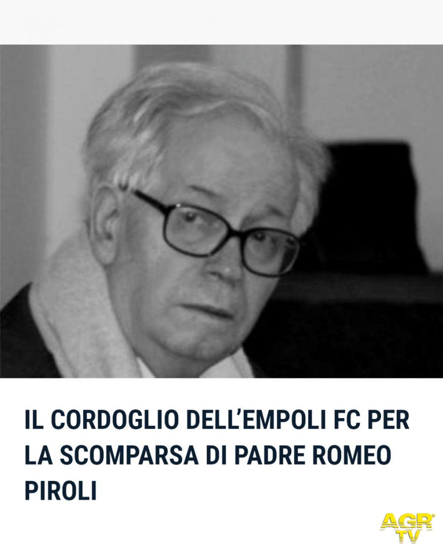 Il cordoglio dell’Empoli FC per la scomparsa di Padre Romeo Piroli