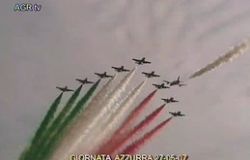 Air international show sul lungomare di Ostia