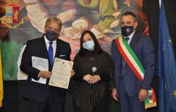 Al Questore di Roma Carmine Esposito la cittadinanza onoraria della città di Caiazzo