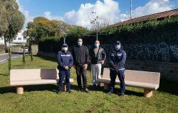 Pomezia, città più.... verde, donati nuovi alberi dalla polizia locale
