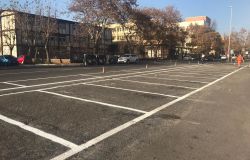 Ostia, nuovi posti auto, andranno a completare l'offerta per il lungomare