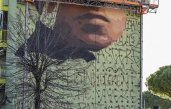 Maxi murale Gramsci a Firenze, lo dipinge Jorit