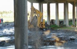 Fiumicino, si va verso la normalità, l'Anas chiude il geyser