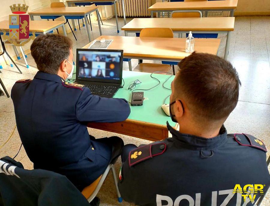 Progetto scuole sicure al Tacito, didattica a distanza con la polizia sul bullismo