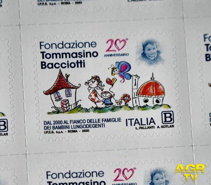 Un francobollo per i venti anni della Fondazione Tommasino Bacciotti onlus Un francobollo per i venti anni della Fondazione Tommasino Bacciotti onlus
