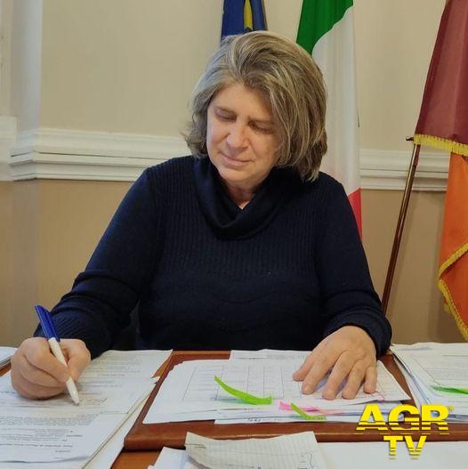 giuliana di pillo al lavoro nel suo ufficio giuliana di pillo al lavoro nel suo ufficio