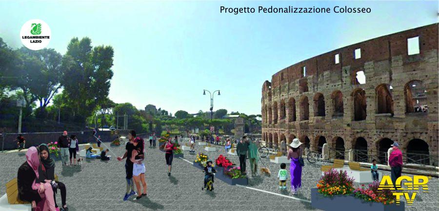 progetto pedonalizzazione colosseo progetto pedonalizzazione colosseo