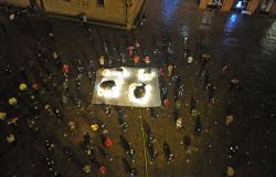 Volterra illumina, una grande scia di luce per sostenere la candidatura a capitale italiana della cultura 2022