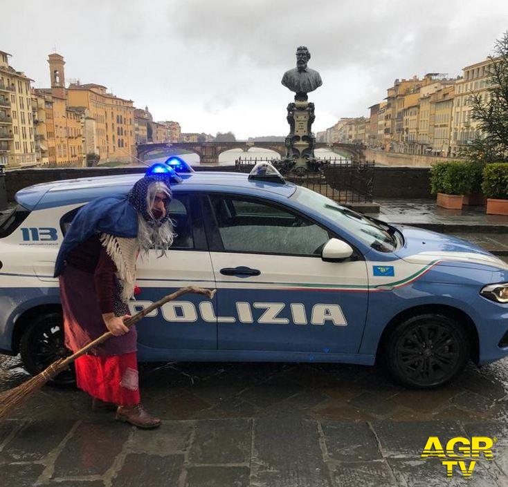 La Befana della Polizia di Stato è volata all’Ospedale Pediatrico Meyer di Firenze