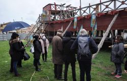 Liburna, la nave romana sarà completata, impegno del sindaco Montino