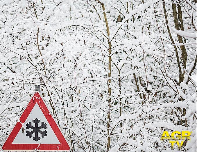 Toscana codice giallo per ghiaccio Toscana codice giallo per ghiaccio