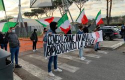 Studenti, protesta all'IPSEOA Elsa Morante