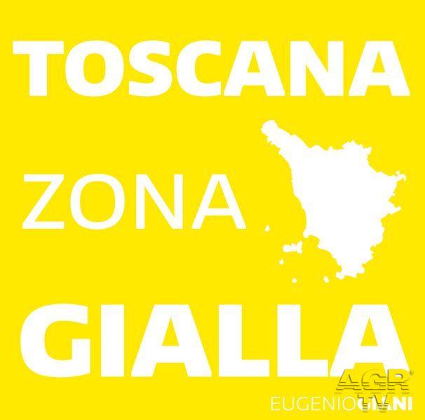 Toscana Zona gialla anche per la prossima settimana Toscana Zona gialla anche per la prossima settimana