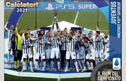 Panini, figurina extra per la vittoria della Juventus in Supercoppa