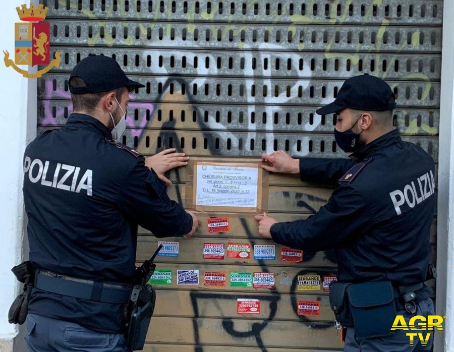 Esquilino. Controlli straordinari della Polizia di Stato