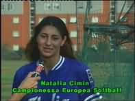 Natalia Cimin - campionessa europea  Softball