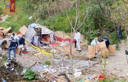 Monte Mario, la polizia bonifica l'area della Riserva Naturale