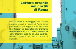 Le commari....in cortile, un palcoscenico per leggere i libri