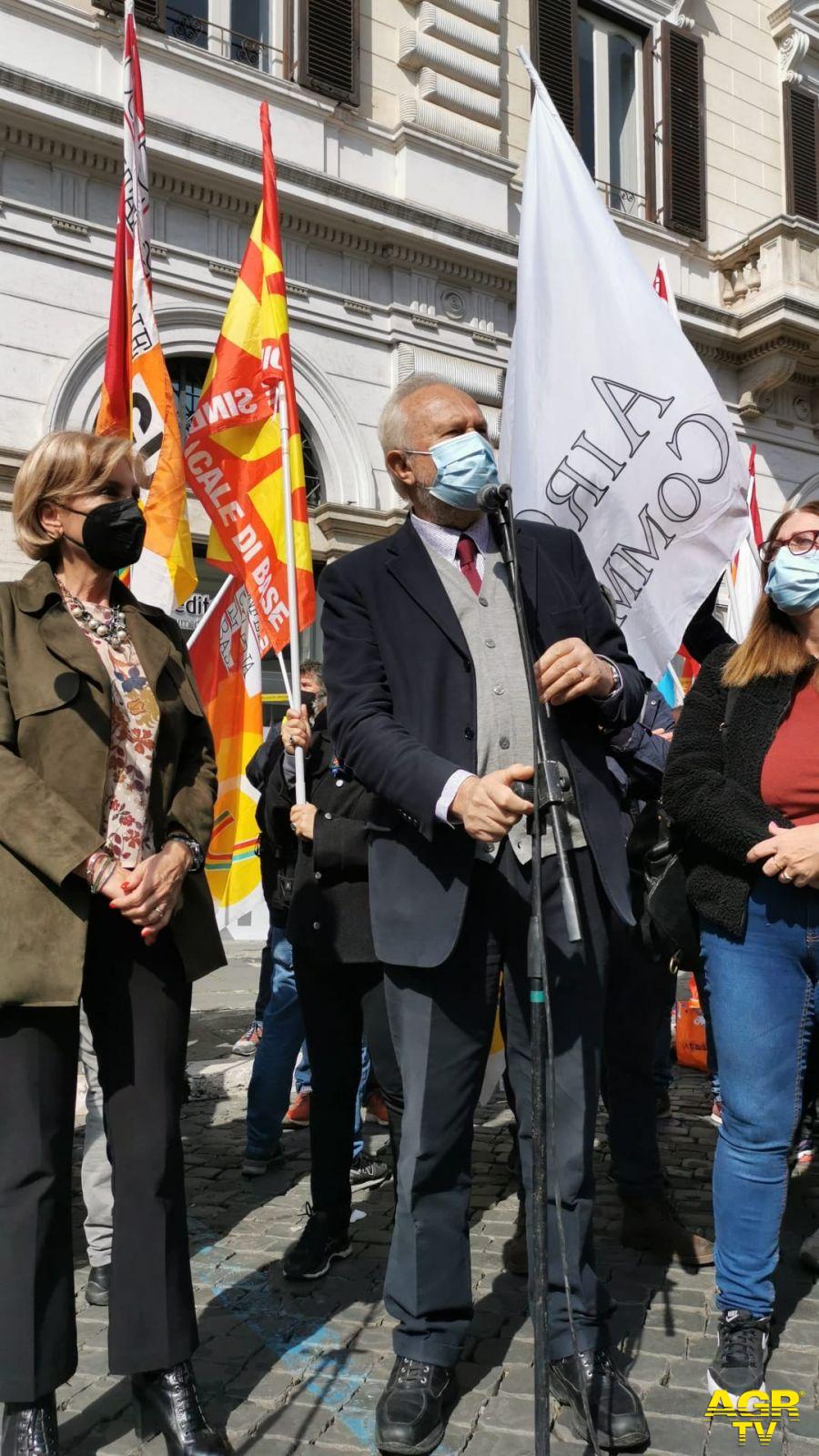 Alitalia, la protesta dei lavoratori continua, una delegazione è stata ricevuta nella sede romana della UE