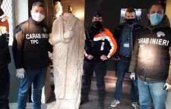 Traffico d'opere d'arte, i carabinieri nel 2020 hanno recuperato oltre mezzo milione di beni culturali
