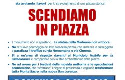 2 maggio cittadini in piazza per difendere la Madonnina di Sempione