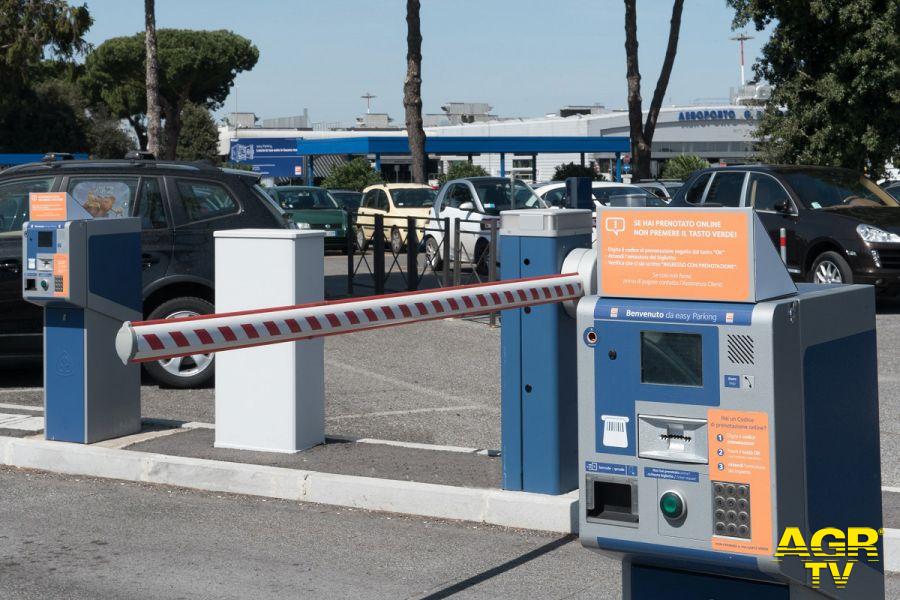 Aeroporto, nuovo sistema di automazione per il controllo accessi ai parcheggi di Fiumicino e Ciampino