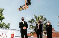 Ostia, rinasce lo Skatepark, Virginia Raggi taglia il nastro