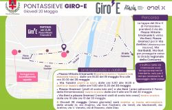 Pontassieve - Giro-E il Giro riservato alle E-bike farà tappa a Pontassieve