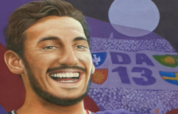 Firenze. Un murale per Davide Astori