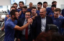 Riparte lo sport, il presidente della Regione Lazio Zingaretti torna all'Idroscalo alla palestra della legalità “Talento & Tenacia”