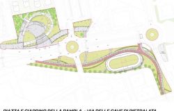La Rambla a .....Pietralata, partiti i lavori