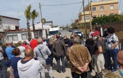 Passoscuro, sit-in di protesta dei residenti contrari alla nuova viabilità