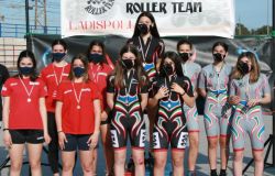 Fiumicino, rotelle d'oro con la Debby team ai regionali
