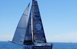 Vela, la Fiumicino-Giannutri dopo 120 miglia alla Twins Twice di Francesco Sette