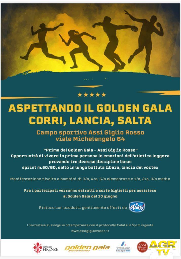 Comune di Firenze Golden Gala, Firenze aspetta le stelle dell'atletica con tante iniziative per i più giovani