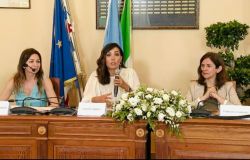 sx Diana Marsanich, Caterina Balivo, Francesca Santoro